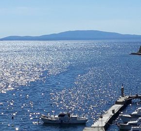 sea view from the balcony